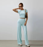 SculptFit Crop-T-Shirt