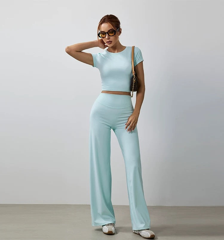 SculptFit Crop-T-Shirt