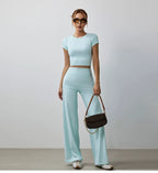 SculptFit Crop-T-Shirt