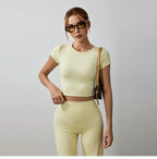 SculptFit Crop-T-Shirt