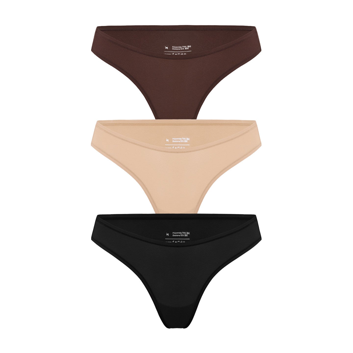 Seamless Tanga-Slip 3x